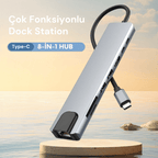 Type-C Çoğaltıcı - çok fonksiyonlu dock station port çeşitliliği