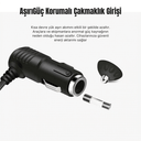 3'lü Çakmak Soketi ve 120W Araç Şarj Çoğaltıcı