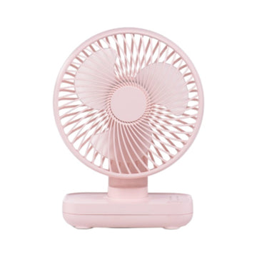Taşınabilir Şarjlı Mini Masaüstü Vantilatör - 4 Kademeli Type-C Soğutucu Fan