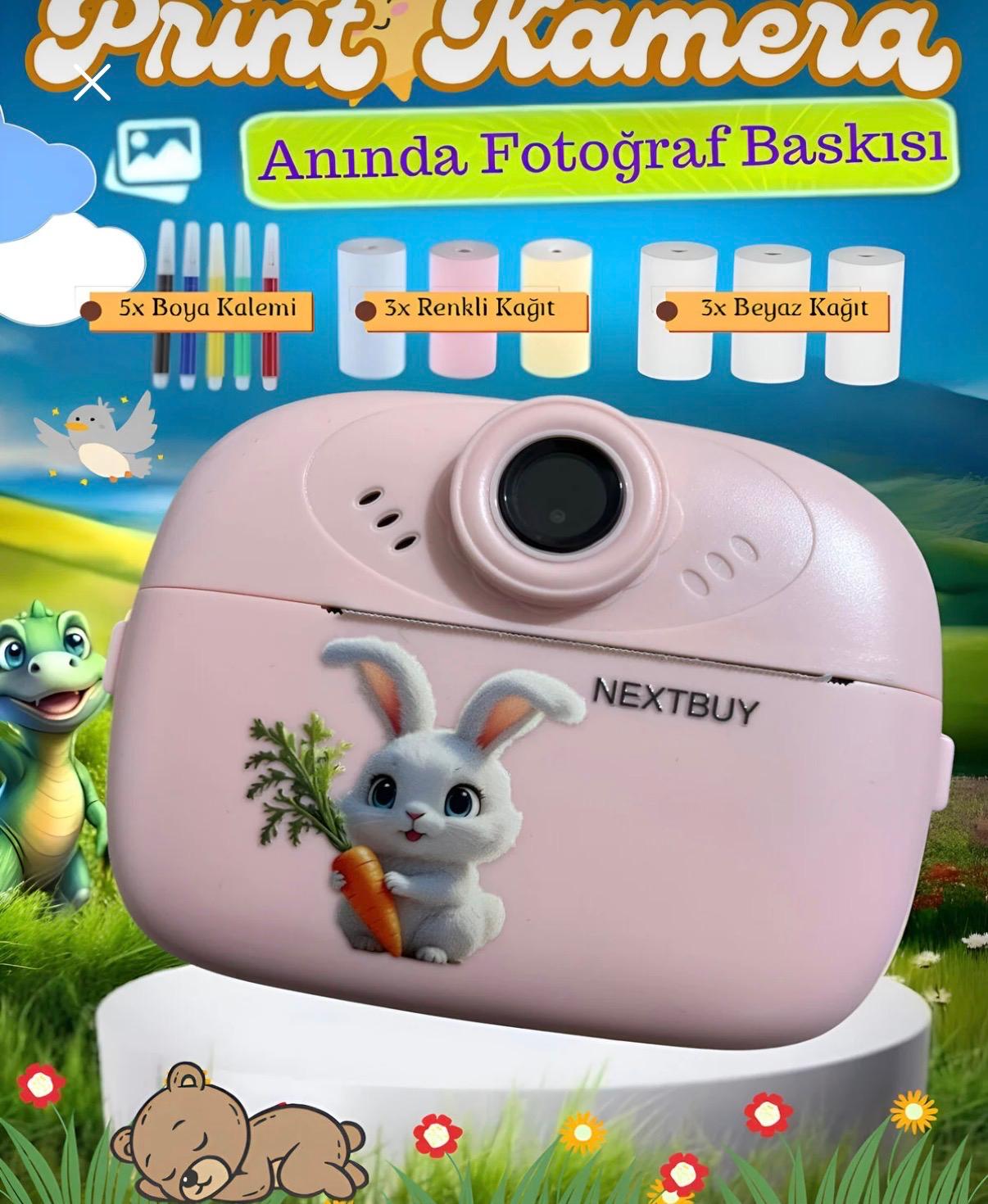 Anlık Baskılı Fotoğraf Makinesi