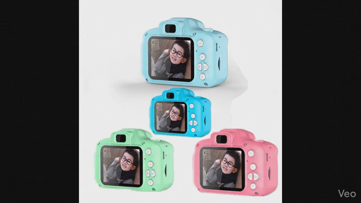 Çocuk Fotoğraf Makinesi - ürün tanıtım videosu