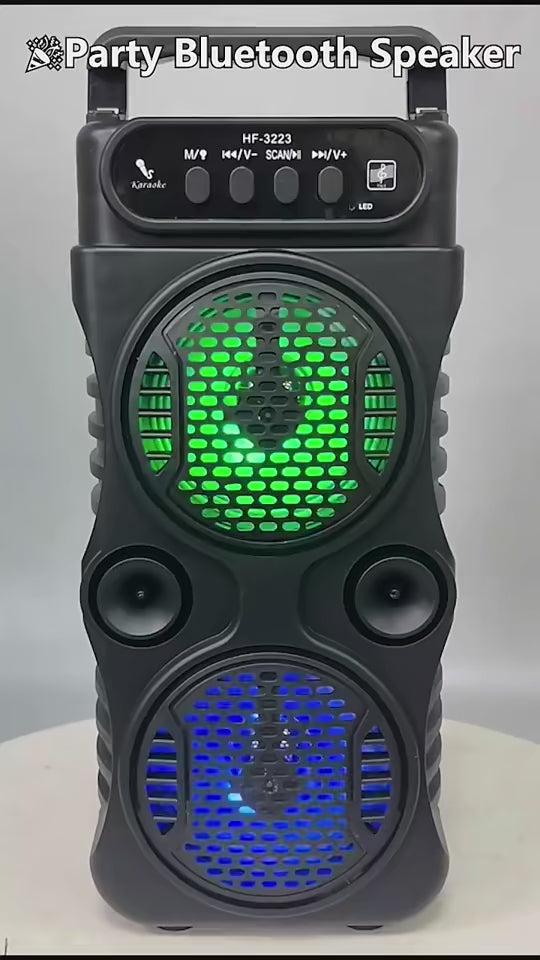 Işıklı Bluetooth Hoparlör